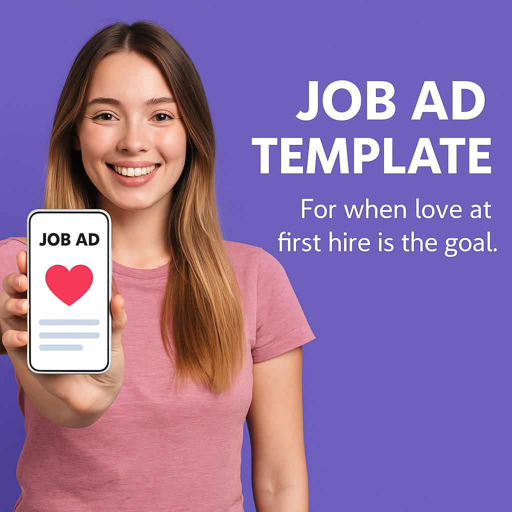 Job Advertisement Template